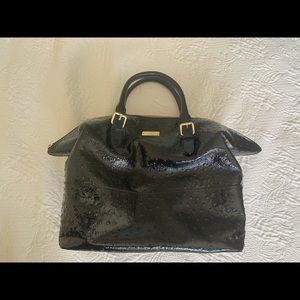 Ostrich embossed Kate Spade bag